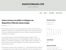Tablet Screenshot of mariocorrado.com